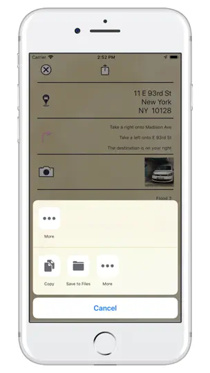 Screenshot von Find My Car Parking auf dem iPhone 5
