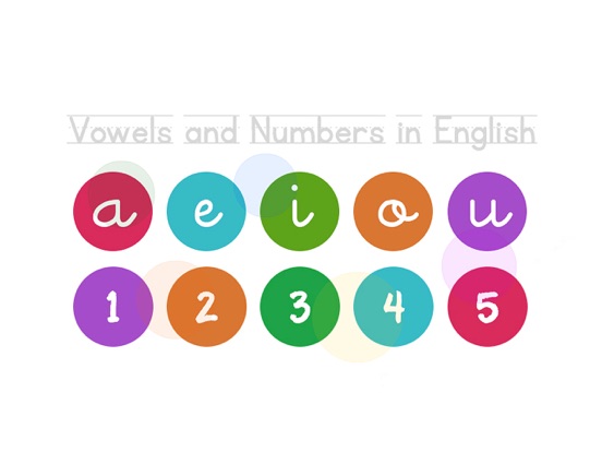 Screenshot #4 pour Vowels and Numbers in English
