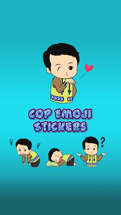 Cop Emoji Stickers