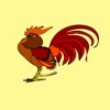 Raucous Rooster Stickers