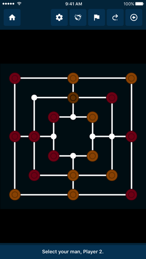 Nine Men's Morris Together