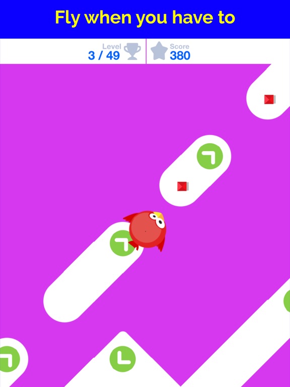 Screenshot #6 pour Birdy Way - 1 tap fun game