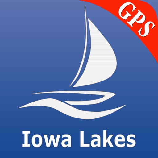 Iowa Lakes GPS Nautical Charts