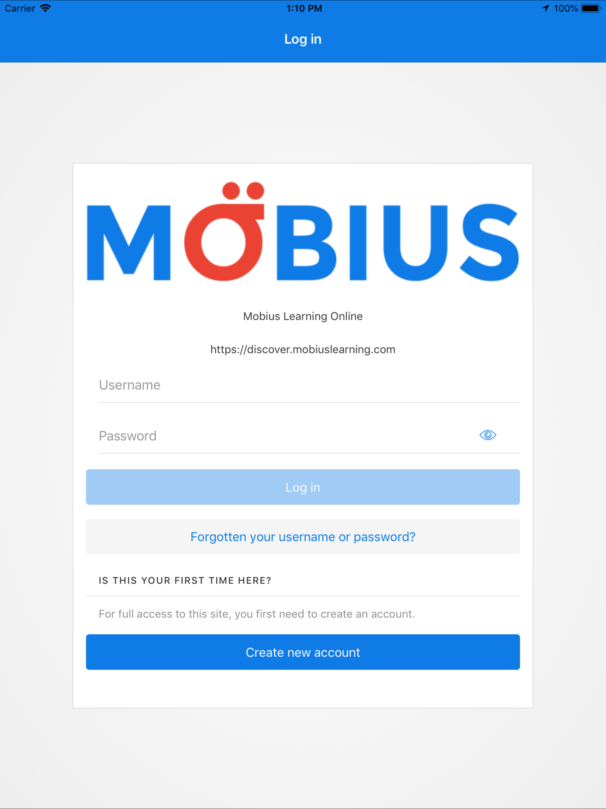 Mobius Learning Shared LMS screenshot 4