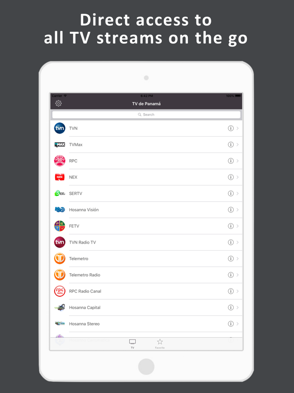 Screenshot #4 pour TV de Panamá - TV panameña HD