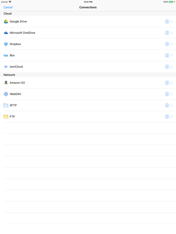 Screenshot #4 pour File Transfer for Cloud