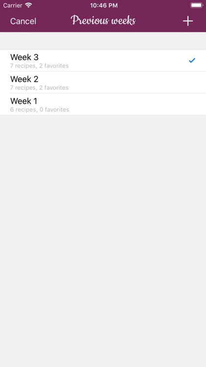Weekly Chefs - Meal planner screenshot-3