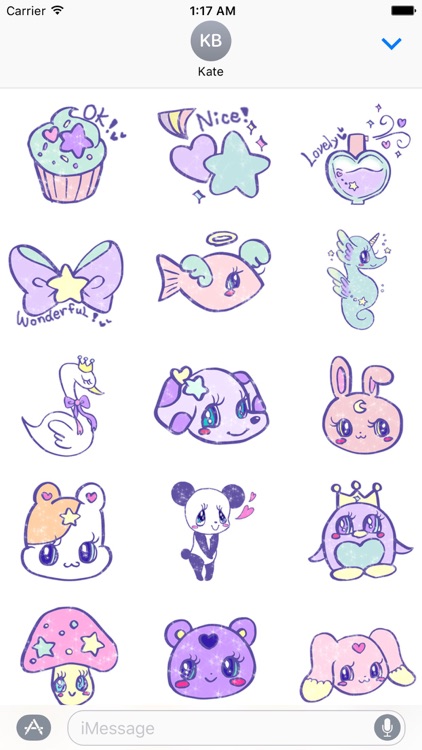 Cute Fancy Paradise Sticker