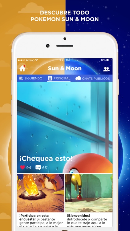 Poké Amino para: Sol y Luna