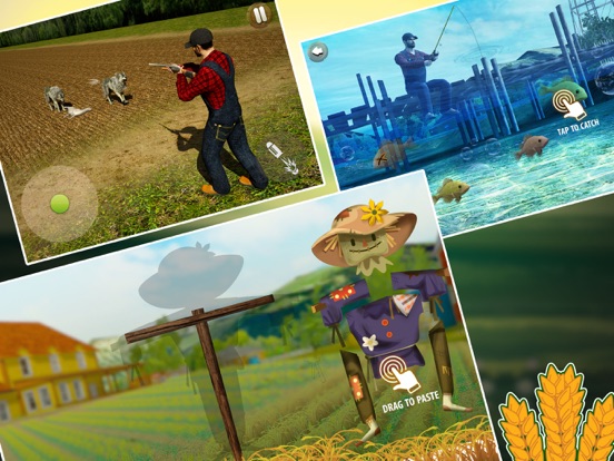 Town Farmer Sim iPad screenshot