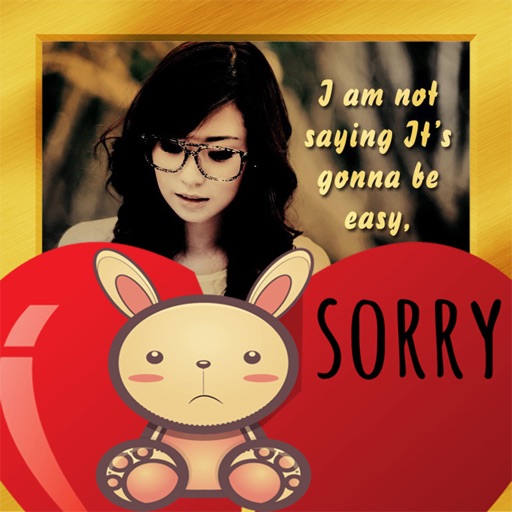 Sorry And Forgive Me Photo Frame icon