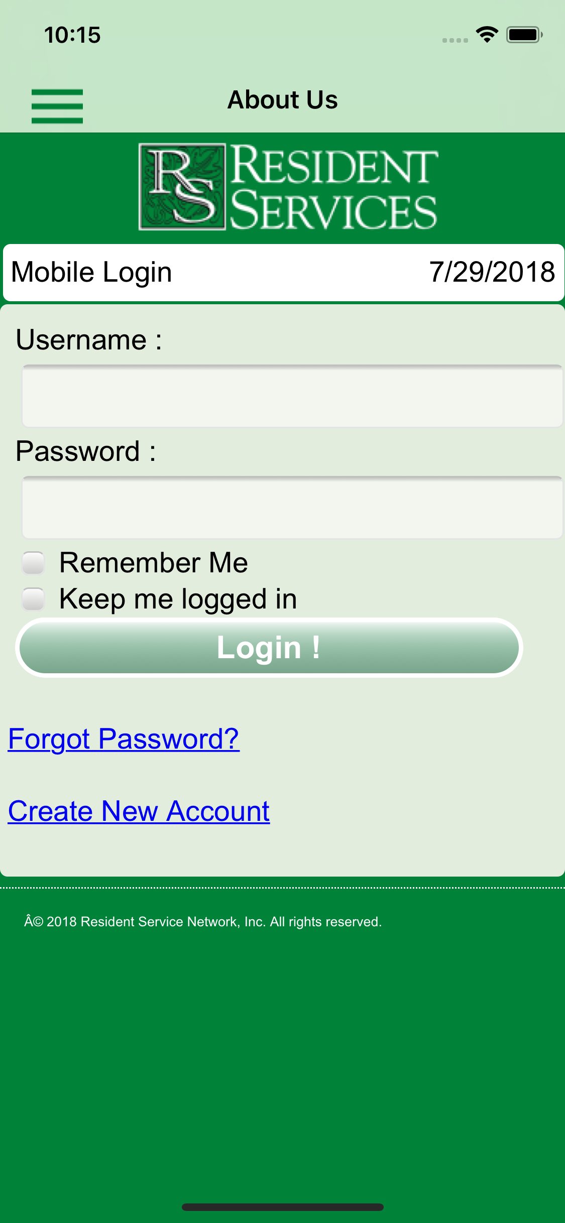 Resident Services App screenshot 4