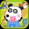 Baby panda knows animal is a app that makes friends learn and entertain