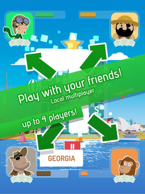 Screenshot #5 pour Word 4 word: Finder of Cities