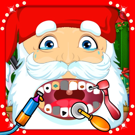Santa Christmas Dentist Doctor icon