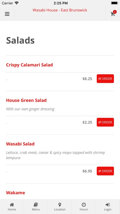 Wasabi House East Brunswick