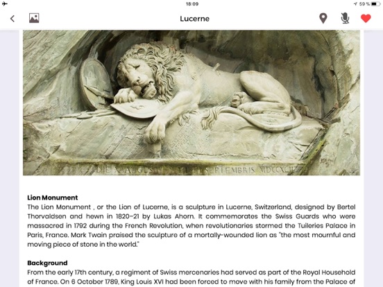 Lucerne Travel Guide Offline iPad screenshot
