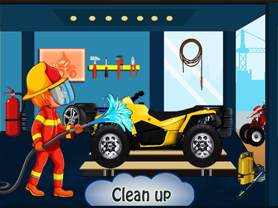 Quad Bike Wash & Repair Shop iPad screenshot