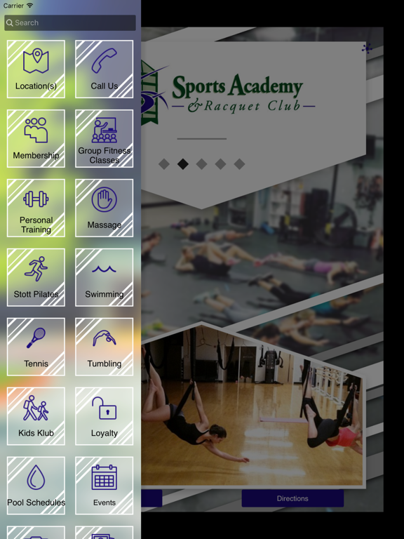 Screenshot #5 pour Sports Academy & Racquet Club