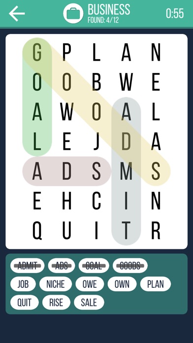 WordSearch | CrossWord Puzzle screenshot 2