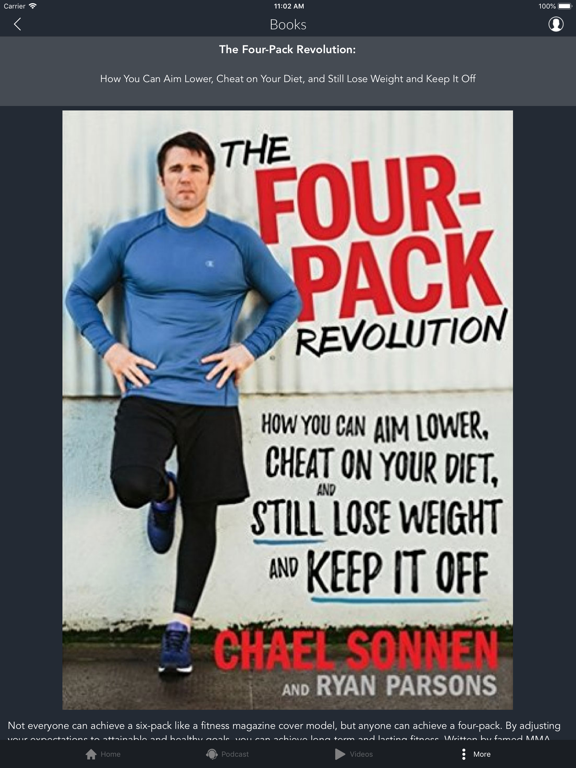 Chael Sonnen iPad screenshot 7 - Sports app