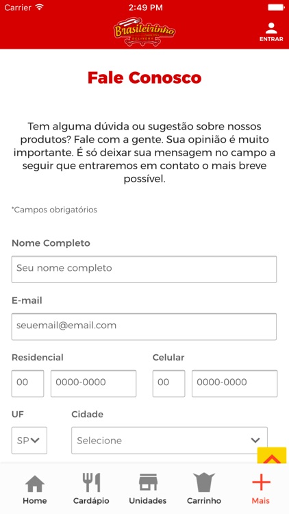 Brasileirinho Delivery screenshot-6