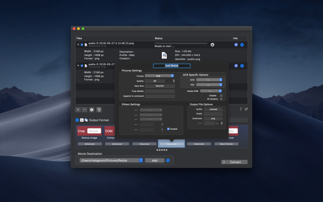 Resize Lite Screenshot