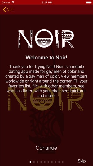 Noir: Dating for Gay PoC(圖8)-速報App