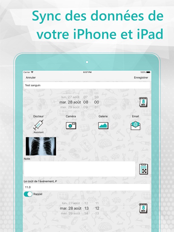 Screenshot #6 pour Le carnet de santé