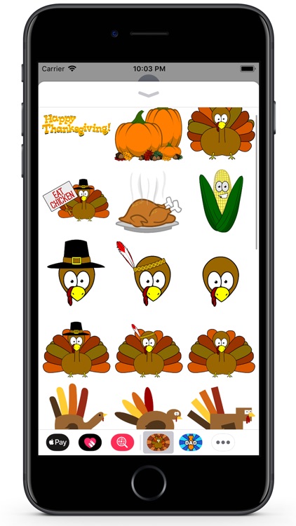 Thanksgiving Fun Stickers