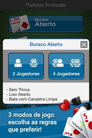 Buraco Jogatina: Jogo de Carta screenshot 3