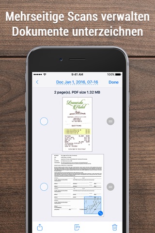 iScanner: PDF Scanner App screenshot 4