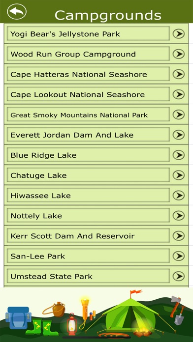North Carolina Camping & Trail screenshot 4