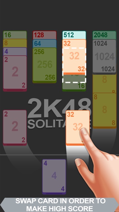 2K48 Solitaire screenshot 2