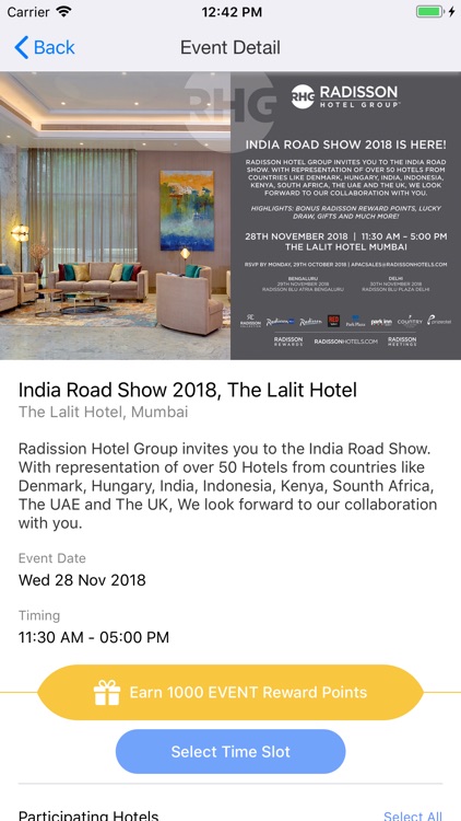 RHG Road Show 2018