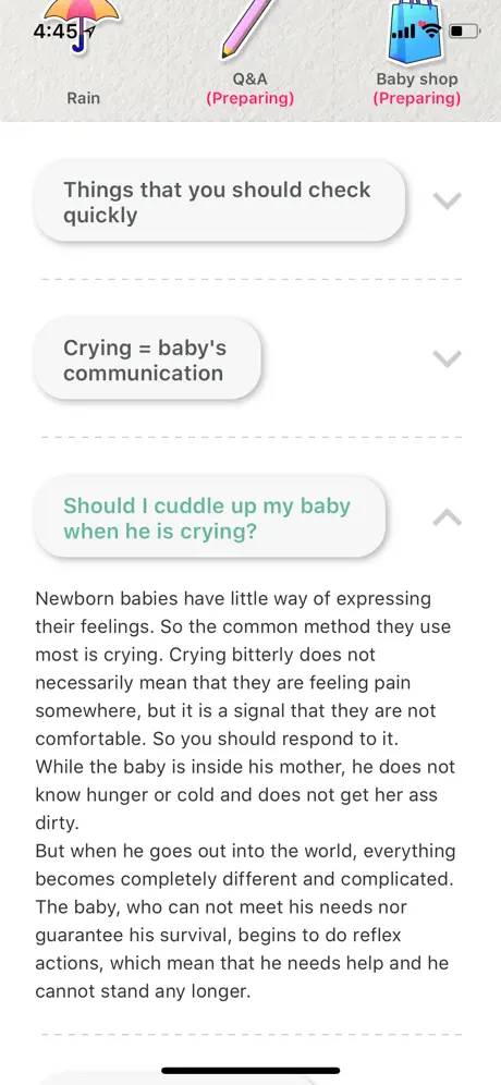 Crynote: Tips for New Parents