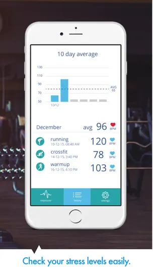 Скриншот Heart Rate PRO на iPhone 3