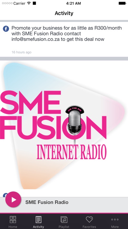 SME Fusion Radio