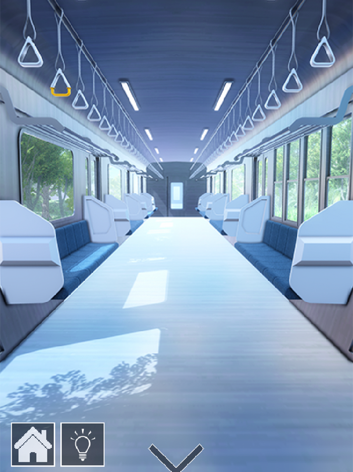 脱出ゲーム　電車のある道