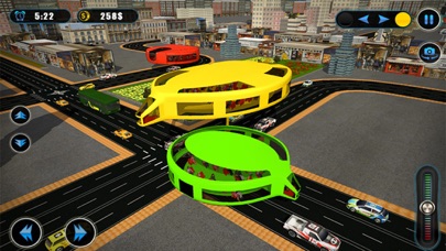 Future Gyroscopic Bus Driving screenshot 2