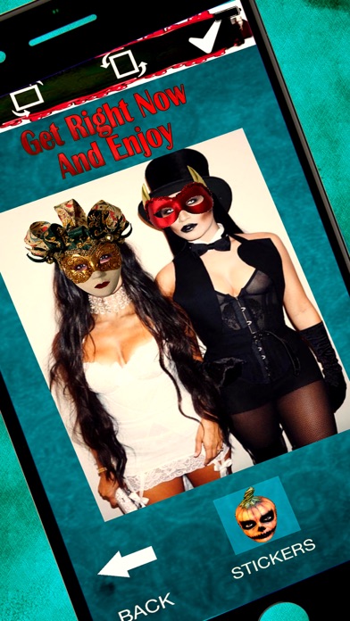 Scary Halloween Mask Maker Pro screenshot 3