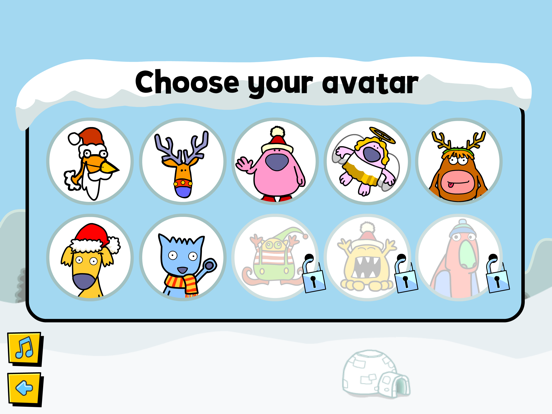 Santa's Sleigh Dash iPad app afbeelding 5