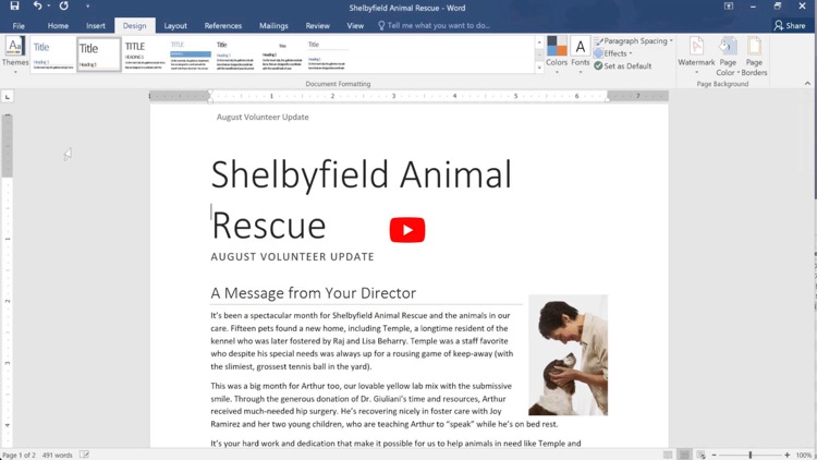 Easy To Use! For MS Word 2016 screenshot-4