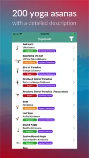 yoga guide asanas & mind poses iphone resimleri 2