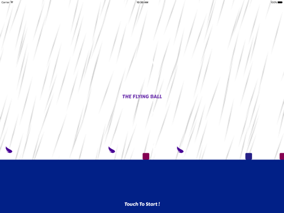 Screenshot #4 pour Flying Ball - Collect wings to fly over the blocks