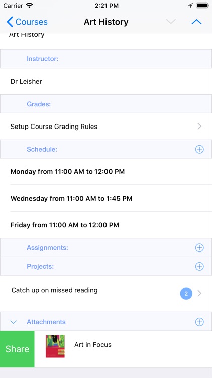 Assignments for iPhone screenshot-3