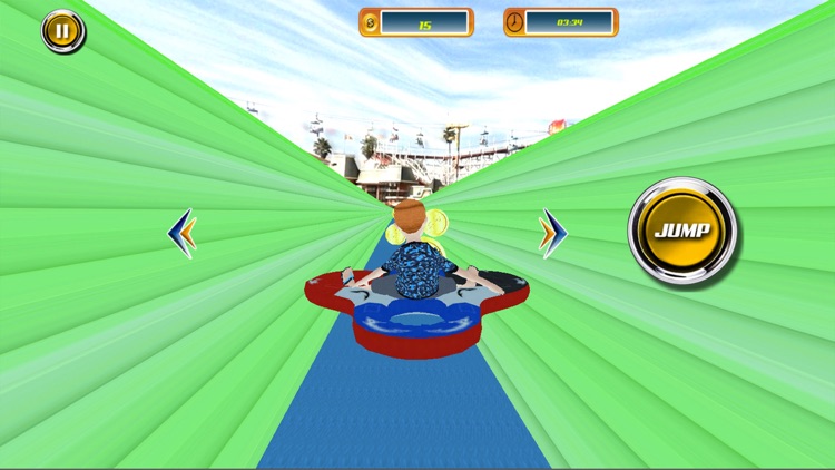 Uphill Water Slide Rush by Evolution Game: 3D Simulator