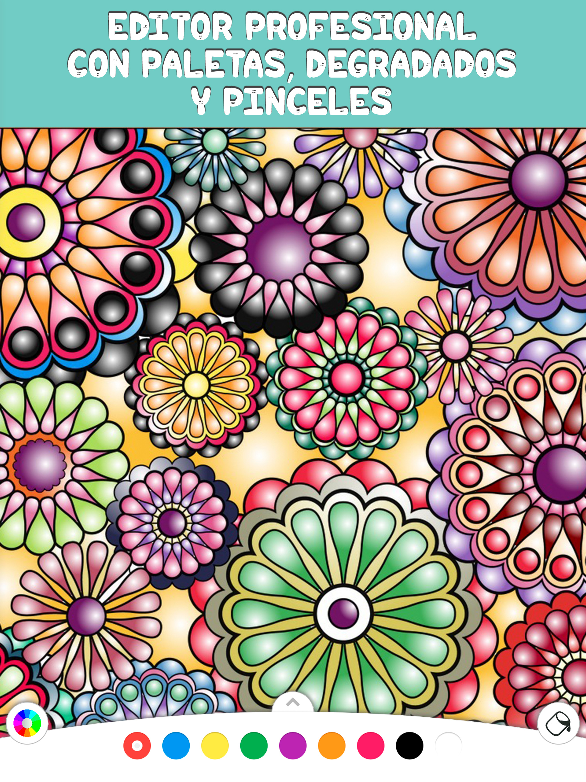 Coloring Book - Mandalapp screenshot 7