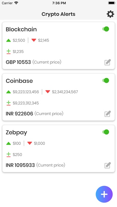 Crypto Alerts App screenshot 3