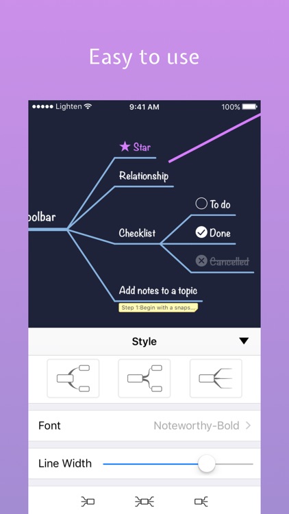 Lighten - Brainstorming & Mind Mapping by XMind